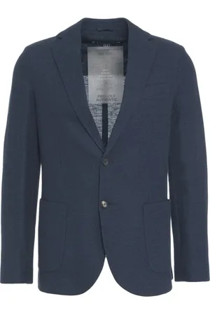 Circolo Jassen, Heren, Blauw, L, Blauwe Easy Jacket Blazer