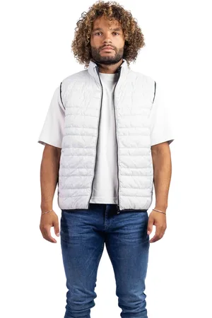 Michael Kors Jassen, Heren, Zwart, S, Polyester, Reversibele Bodywarmer