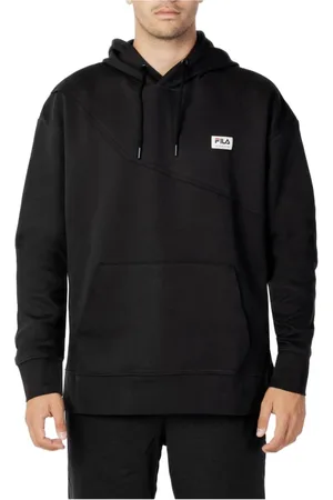 Fila Sweatshirts & Hoodies, Heren, Blauw, M, Blauwe hoodie voor mannen