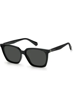 Polaroid Accessoires, Dames, Zwart, ONE Size, Stijlvolle Gepolariseerde Plastic Zonnebril