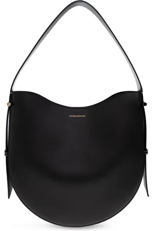 Victoria Beckham Tassen, Dames, Zwart, ONE Size, Leer, Schoudertas
