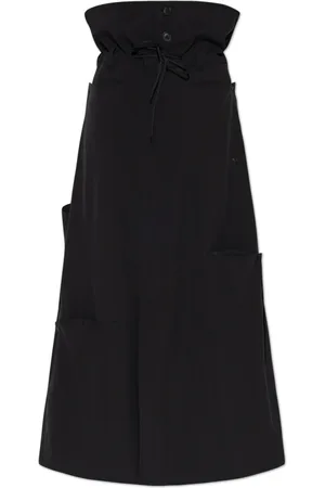 Y-3 Rokken, Dames, Zwart, L, Polyester, Rok met talrijke zakken