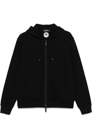 Dsquared2 Sweatshirts & Hoodies, Heren, Zwart, M, Zwarte Truien voor Mannen