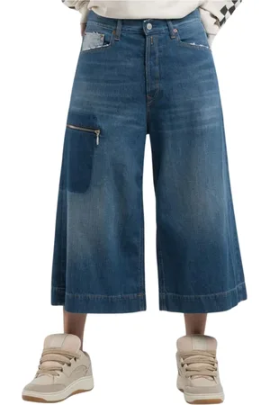 Replay Jeans, Dames, Blauw, W23, Denim, Denim Shorts Blauw