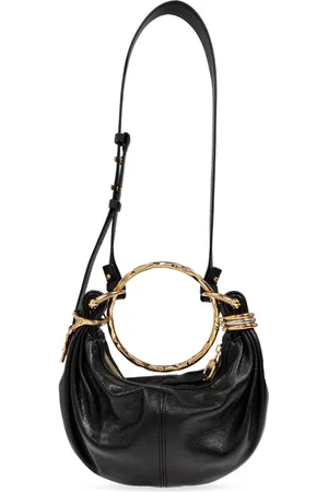 Chloé Tassen, Dames, Zwart, ONE Size, Leer, Armband Mini Handtas