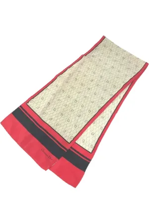 Dior Pre-owned, Dames, , ONE Size, Pre-owned Silk scarves