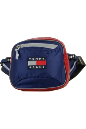 Tommy Hilfiger Tassen, Heren, Blauw, ONE Size, Sportieve Tech Heuptas voor Mannen