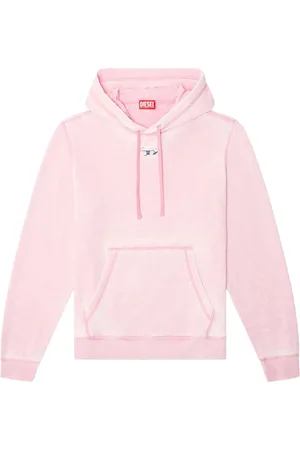 Diesel Sweatshirts & Hoodies, Heren, Roze, M, Roze Sweater Collectie