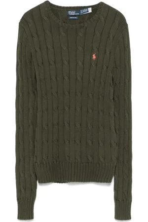 Ralph Lauren Truien, Dames, Groen, XL, Groene truien