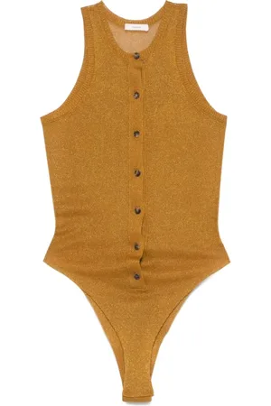 haikure Tops, Dames, Bruin, S, Bruine Top met Frances Stijl