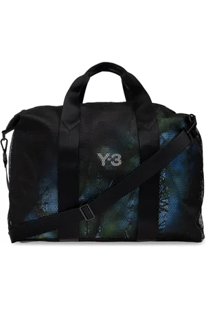 Y-3 Tassen, Dames, Zwart, ONE Size, Handbagage met logo