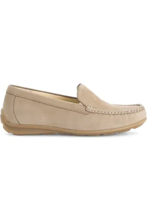 Gabor Schoenen, Dames, , 37 1/2 EU, Leer, nubuck leren mocassins