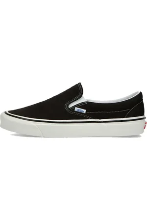 Vans Schoenen, Heren, Zwart, 43 EU, Klassieke Slip On OG Zwarte Sneaker