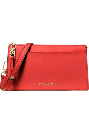 Michael Kors Tassen, Dames, Oranje, ONE Size, Leer, Burnt Sienna Crossbody Tas