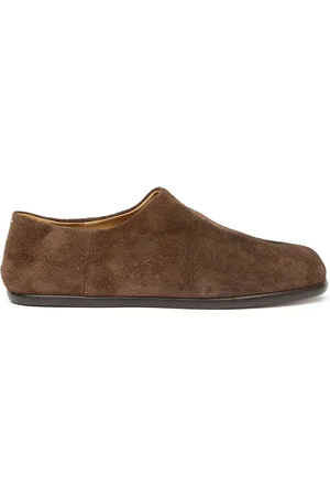 Maison Margiela Schoenen, Heren, Bruin, 40 EU, Bruine Split Teen Instap Schoenen
