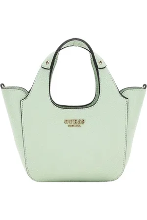 Guess Tassen, Dames, Groen, ONE Size, Mini Tote Tas in Celadon