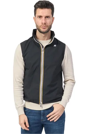 K-Way Jassen, Heren, Zwart, S, Polyester, Zwarte Valen Jas