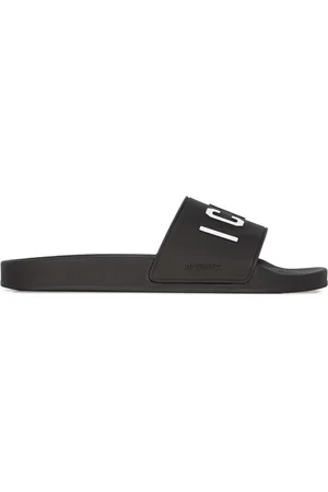 Dsquared2 Schoenen, Heren, Zwart, 41 EU, Zwarte Sandalen voor Vrouwen