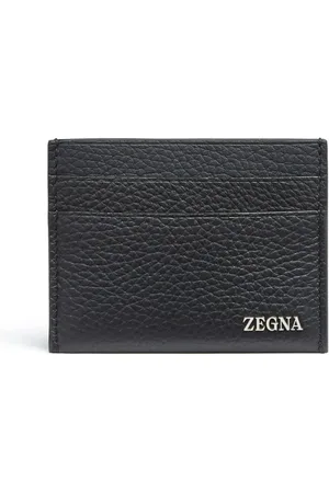 Ermenegildo Zegna Accessoires, Heren, Zwart, ONE Size, Stijlvolle NER Kaarthouder