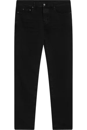 Saint Laurent Jeans, Heren, Zwart, W30, Denim, Regular Fit Denim Jeans