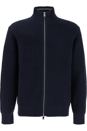 THEORY Truien, Heren, Blauw, XL, Stijlvolle Jassen voor Mannen