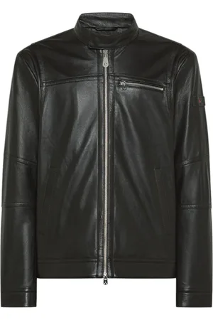 Peuterey Jassen, Heren, Bruin, XL, Leer, Bruine leren jas Saguaro PE 11