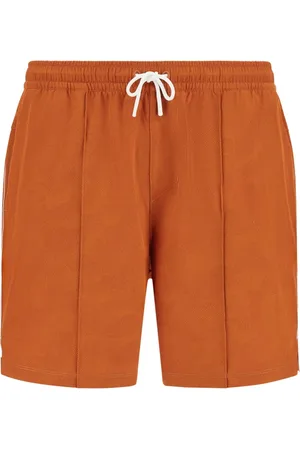 Boggi Milano Badkleding, Heren, Oranje, 2Xl, Polyester, Badpak In Bedrukte Technische Stof
