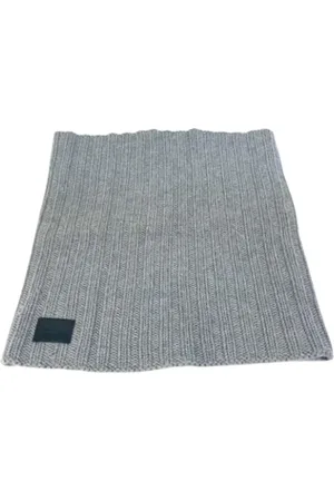 Dior Pre-owned, Dames, Grijs, ONE Size, Wol, Pre-owned Wool scarves