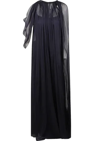 Alberta Ferretti Kleedjes, Dames, Blauw, S, Elegante Jurken Collectie