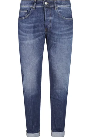 Dondup Jeans, Heren, Blauw, W33, Denim, Iconische Denim Jeans Collectie