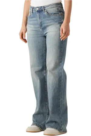 Circle Of Trust Jeans, Dames, Blauw, W33, Flared Jeans Maddy Dnm