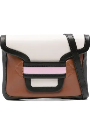 Pierre Hardy Tassen, Dames, Bruin, ONE Size, Bruine Schoudertas met Magnetische Sluiting