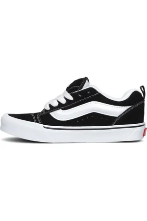 Vans Schoenen, Dames, Zwart, 35 EU, Suède, Lage Platform Sneakers Knu Skool