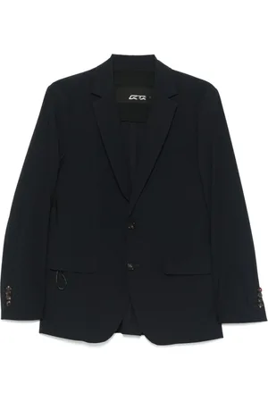 RRD Jassen, Heren, Blauw, S, Middernachtblauwe Knoopjas