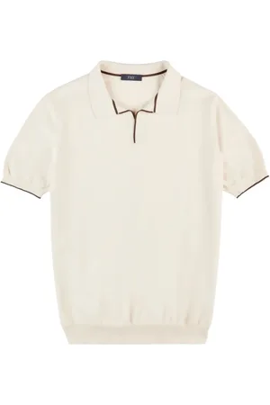 FAY Tops, Heren, , L, Witte T-shirts en Polos