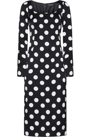 Dolce & Gabbana Kleedjes, Dames, Zwart, S, Elegante Jurken voor Vrouwen