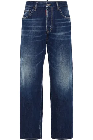 Dsquared2 Jeans, Heren, Blauw, L, Denim, Stijlvolle Denim Jeans