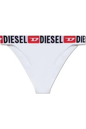 Diesel Badkleding, Dames, Wit, M, Zwembroek onderkant Bfpn-Ebbys