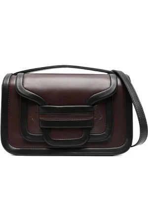 Pierre Hardy Tassen, Dames, Veelkleurig, ONE Size, Bordeaux Schoudertas met Magneetsluiting