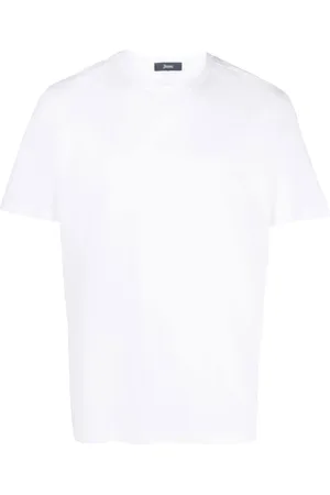 HERNO Tops, Heren, Wit, M, Witte T-shirts & Polos voor mannen