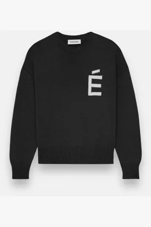 Etudes Truien, Heren, Zwart, S, Ronde Hals Pullover - Gebreid
