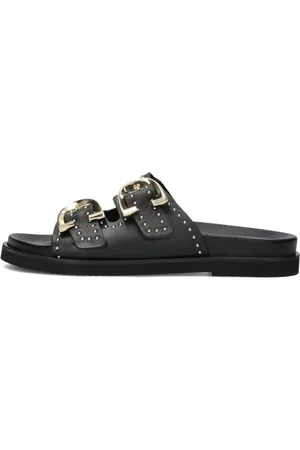 CTWLK. Schoenen, Dames, Zwart, 39 EU, Zwarte Valtea Slippers voor Vrouwen