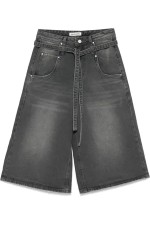 Low Classic Korte broeken, Dames, Grijs, S, Denim, Klassieke Grijze Denim Jeans