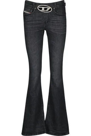 Diesel Jeans, Dames, Zwart, W26, Denim, Denim Jean 1969 Collectie voor Vrouwen
