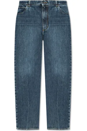 Dolce & Gabbana Jeans, Heren, Blauw, L, Katoen, Straight leg jeans