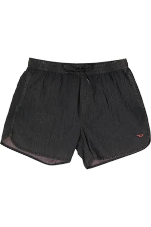 Diesel Badkleding, Heren, Zwart, M, Nylon, Zwarte zwembroek Lente-Zomer 2025