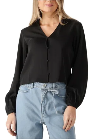 Moss Copenhagen Blouses & Shirts, Dames, Zwart, S, Veelzijdige Nichelle Blouse voor Vrouwen