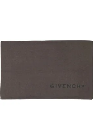 Givenchy Accessoires, unisex, Grijs, ONE Size, Wol, 4G Sjaal Herfst-Winter Collectie 2024