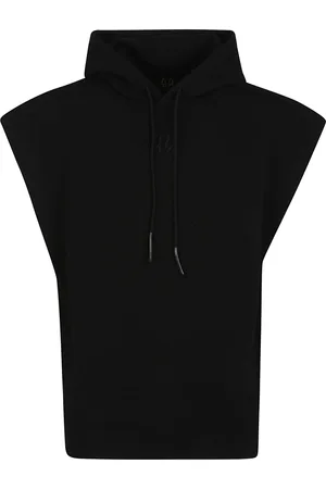 44 Label Group Sweatshirts & Hoodies, Heren, Zwart, M, Mouwloze hoodie