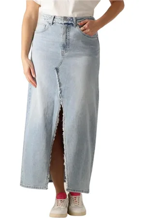 Circle Of Trust Rokken, Dames, Blauw, M, Denim, Blauwe Denim Rok